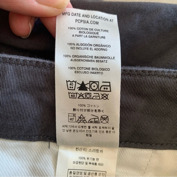 Patagonia Four Canyons Twill Pants Men’s 40x30 Forge Grey Organic Cotton 56035 - Picture 8 of 15